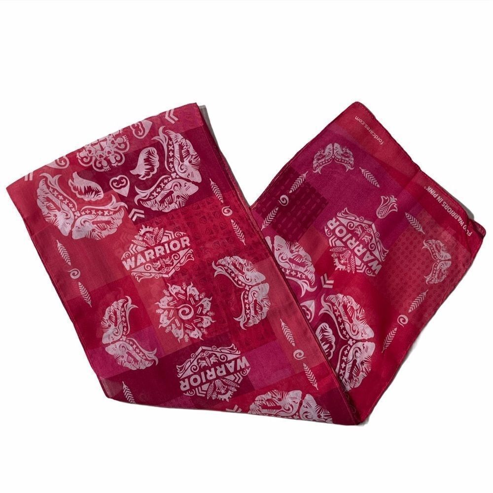 FordβWarrierΒ Pinkβ&βRedβHandbandβScarf